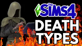 ALL DEATH TYPES in The Sims 4 (Up to Nifty Knitting) 😈😊 #TheSims #TheSims4