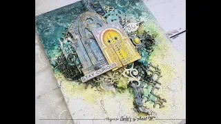 Step by step tutorial - Mixed Media Canvas with Anat