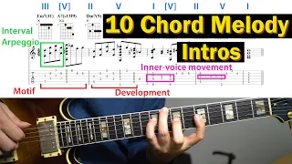 10 Chord Melody Intros You Need To Know