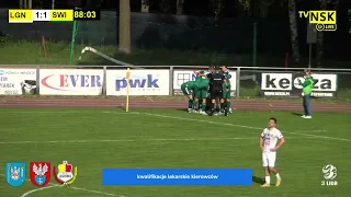 tv.nsk.pl [1:2 M. Niesłuchowski 88] Legionovia Legionowo - Świt Nowy Dwór Maz. 2:2 (0:1) 2023-05-27