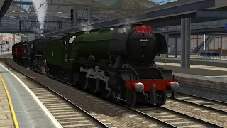 The Waverley to the Jacobite's Rescue ( 60103 flying scotsman and 45212)