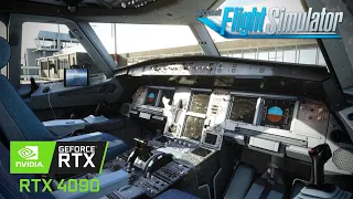 Still Think MSFS isn't a "Real" Sim? | Real Airbus Pilot - Fenix A320 | Failure Scenario | RTX4090