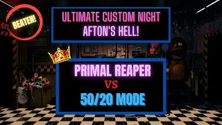 50/20 mode beaten (NO POWER-UPS!) | Ultimate Custom Night - Grand Finale