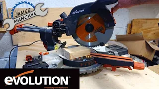 Evolution R255SMS Mitre Saw In Depth Review #Evolutionpowertools #R255SMS #Toolreview