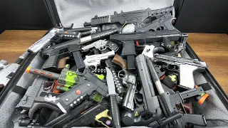 Huge Suitcase Full of Weapons ! Toys Realistic Guns and Rifles - BB Guns
