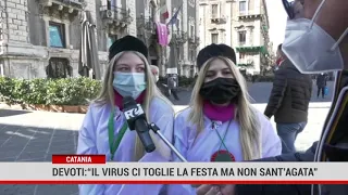 Catania. Devoti:”Il virus ci toglie la festa ma non la fede per Sant’Agata”