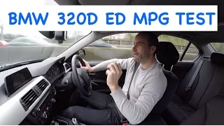 2016 BMW 320D ED Efficient Dynamics real life MPG test