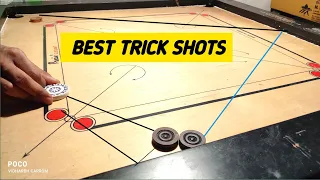 carrom board tricks 10 | carrom trick shots | carrom | best carrom shots| vidharbha carrom touch
