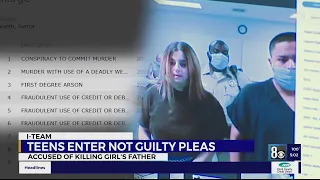 I-TEAM: Teens enter ‘not guilty’ pleas, accused of killing girl’s father