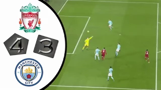 Hasil Liverpool vs Manchester City Skor Akhir 4 3 Liga Inggris 2018