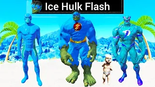 Adopted By ICE HULK VENOM FLASH BROTHERS in GTA 5 (GTA 5 MODS)