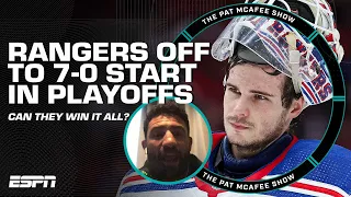Do the Rangers have ENOUGH to win it all? 'Their POWER PLAY has been ON FIRE' | The Pat McAfee Show