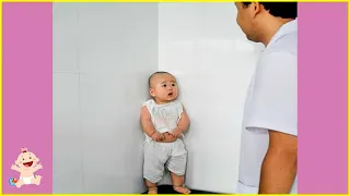 Best Moments When Funniest Babies First Time See a Doctor | Peachy Vines