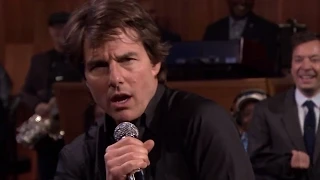 Tom Cruise 'Cant Feel My Face' Lip Sync Battle With Jimmy Fallon