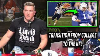 Pat McAfee Talks His Transition From WVU To The Colts