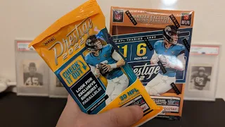 2022 Panini Prestige Football retail opening! One cello pack and blaster box!