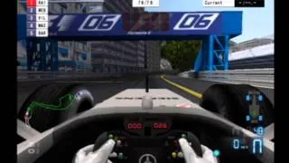 PS2　F1 2006 モナコGP　78ラップ