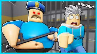 Bisakah Aku Kabur Dari Pak Polisi Yang Psikopat? - ESCAPE BARRY'S PRISON RUN! (Roblox)