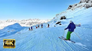 GoPro POV 4K: Perfect Skiing Conditions in Dolomites | Green Sella Ronda