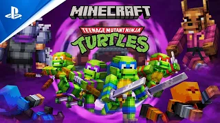 Minecraft | Teenage Mutant Ninja Turtles Launch Trailer | PS4, PS VR