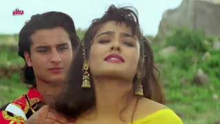 Chaha To Bahut || Saif Ali Khan, Raveena Tandon || (Imtihaan) Romantic Bollywood Song