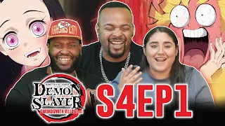 Back With SAUCE! Demon Slayer Season 4 Episode 1 Reaction