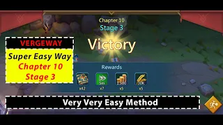 Super Easy Vergeway Chapter 10 Stage 3 Lords Mobile - Глава 10 Этап 3 Прохождение Испытание Грань