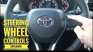 2021 Toyota Rav4 Steering Wheel Controls Explained