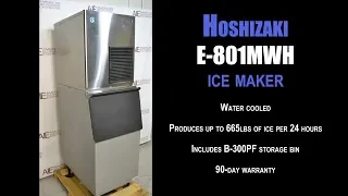 Hoshizaki F-801MWH flaker ice maker (3061D ICE MAKER)