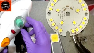 How to desoldering smd LED With a iron