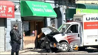 Teen Critically Injured After Being Struck By U-Haul Truck In The Bronx