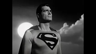 Superman as a 1950's Federico Fellini movie