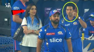 Sachin Tendulkar got shocked when Rohit Sharma refused to talk with Nita Ambani after MI vs GT IPL