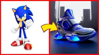 SONIC the Hedgehog ALL CHARACTERS as SNEAKERS 2024