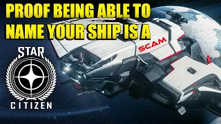PROOF  BEING ABLE TO NAME YOUR SHIP IS A SCAM!