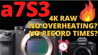 Did Sony Trump Canon? No overheating? No Record limits? Raw 4K?