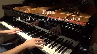 Rain(レイン) -Fullmetal Alchemist Brotherhood OP5 -シド(SID)  piano