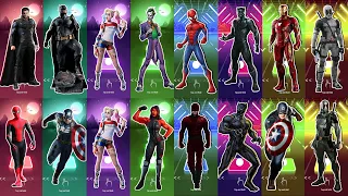 Tiles Hop SuperHero, MEGAMIX ALL HEROES