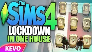 Sims 4 but I put the neighborhood into lockdown in one house