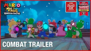 Mario + Rabbids Kingdom Battle: Combat | Gameplay Trailer | Ubisoft [NA]
