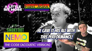 Nemo - The Code ACOUSTIC VERSION ( Reaction / Review ) EUROVISION 2024 SWITZERLAND