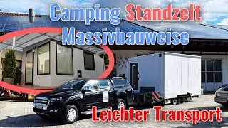 Camping Standzelt Massivbauweise