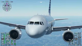 Microsoft Flight Simulator 2020 - Flying the Airbus A320neo w/American Livery out of ATL