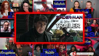 SPIDER-MAN: NO WAY HOME - Official Trailer | Trailer Reaction Mashup