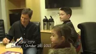 Jeff Kinney's Tour Journal: New York City, USA