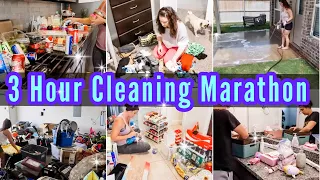 *EXTREME* 3 HOUR MARATHON 2023 | NON STOP CLEANING MOTIVATION |DECLUTTER, ORGANIZE & DEEP CLEAN