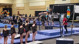 Missy Marlow 2024 level 3 bar routine ( Piney and Jacee)