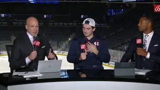 Alexandre Texier talks about his return to Columbus and the Blue Jackets