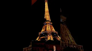 😍🗼Eiffel tower at night #shorts #short #explore #travel #adventure #eiffeltoweratnight #places #fyp