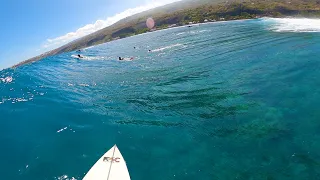 SURFING POV - BIG SETS AND BIG BOWLS